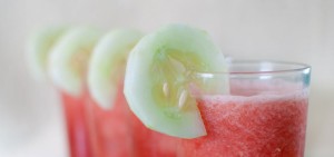Огуречно – арбузный коктейль