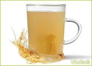 Напиток из корня женьшеня