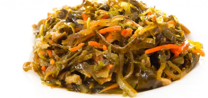 Салат из морской капусты