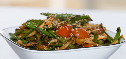 салат из стручковой фасоли