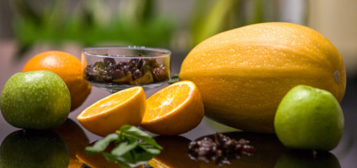 pumpkin and apple salad